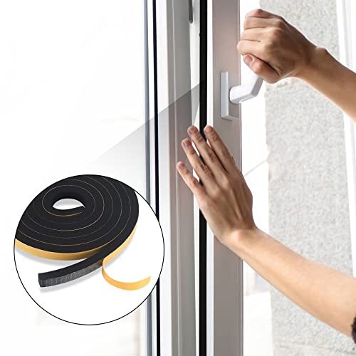 Foam Insulation Tape, Weather Stripping Door Seal Strip for Doors and