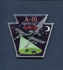 103rd FS NVG A-10 Thunderbolt USAF PA ANG Republic Fighter Squadron Patch