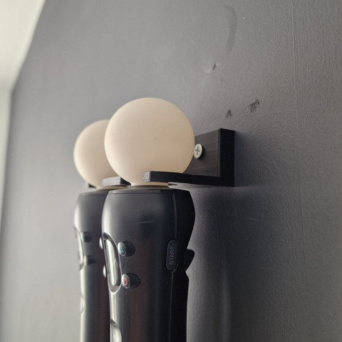 PlayStation Move Wall Mount Holder for PS Move Motion Controllers PS4 VR - Black - Picture 2 of 6