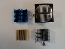 Standard Heat Sinks Lot of 4 580-122614 Aluminum Alloy