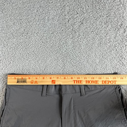 NUEVO J. Pantalones Cortos Crew Para Hombre 31 Gris Chino Híbrido Nylon Elastizados Exterior Pesca Caminata - Imagen 8 de 11