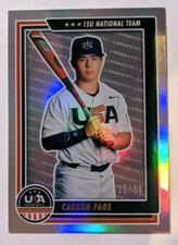 2022 USA STARS & STRIPES LONGEVITY HOLO CARSON PAGE 05/99