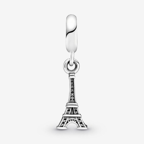 New 100% Genuine Authentic Pandora Silver Paris Eiffel Tower Travel Charm 791082 - Picture 2 of 6