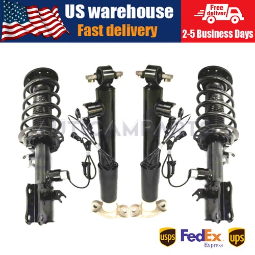 Full Set Front+Rear Shock Struts Assys w/Electric For Lincoln Continental 17-20 - Picture 1 of 11