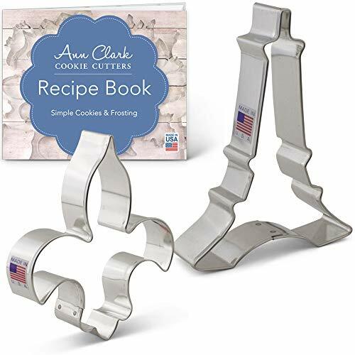 Set di formine per biscotti Vive la France (2 pezzi) Ann Clark Cookie (V3j)