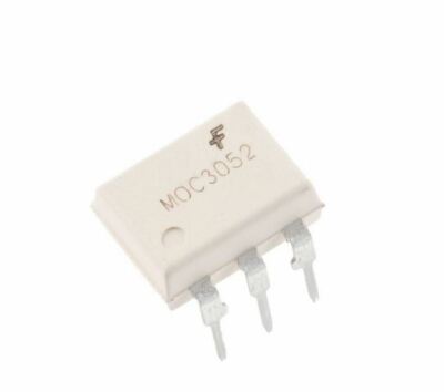 4x MOC3052TM Optokoppler Triac Ausgang 4170Vrms 1 Kanal 6-DIP #724887