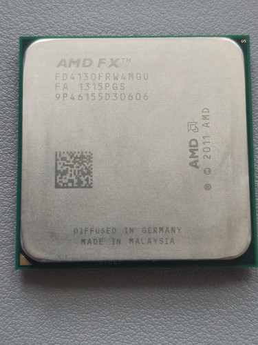 AMD FX-4130 3.8GHz AM3+ CPU, Quad Core, FD4130FRW4MGU Working - Picture 1 of 3