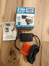GENUINE FISHER PRICE POWER WHEELS TODDLER 6 VOLT CHARGER BRAND NEW