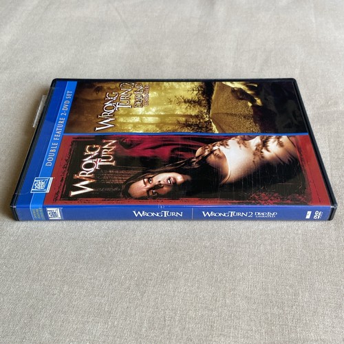 Wrong Turn 1 & 2: Dead End Unrated (DVD 2003/6 2-Film Set) Cult Horror Slasher + - Picture 3 of 10