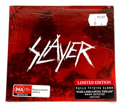 Slayer World Painted Blood :Limited Edition Digipak 2-Disc CD + DVD New & Sealed
