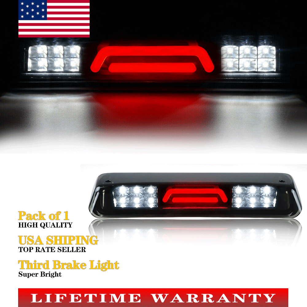 Smoke LED 3rd Brake Light for 04-08 Ford F150 Cargo Reverse Lamp