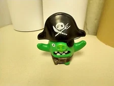 Angry Birds Pirate Pig 2.25" Tall Toy 2016 McDonalds Happy Meal Rovio 12/15/23.