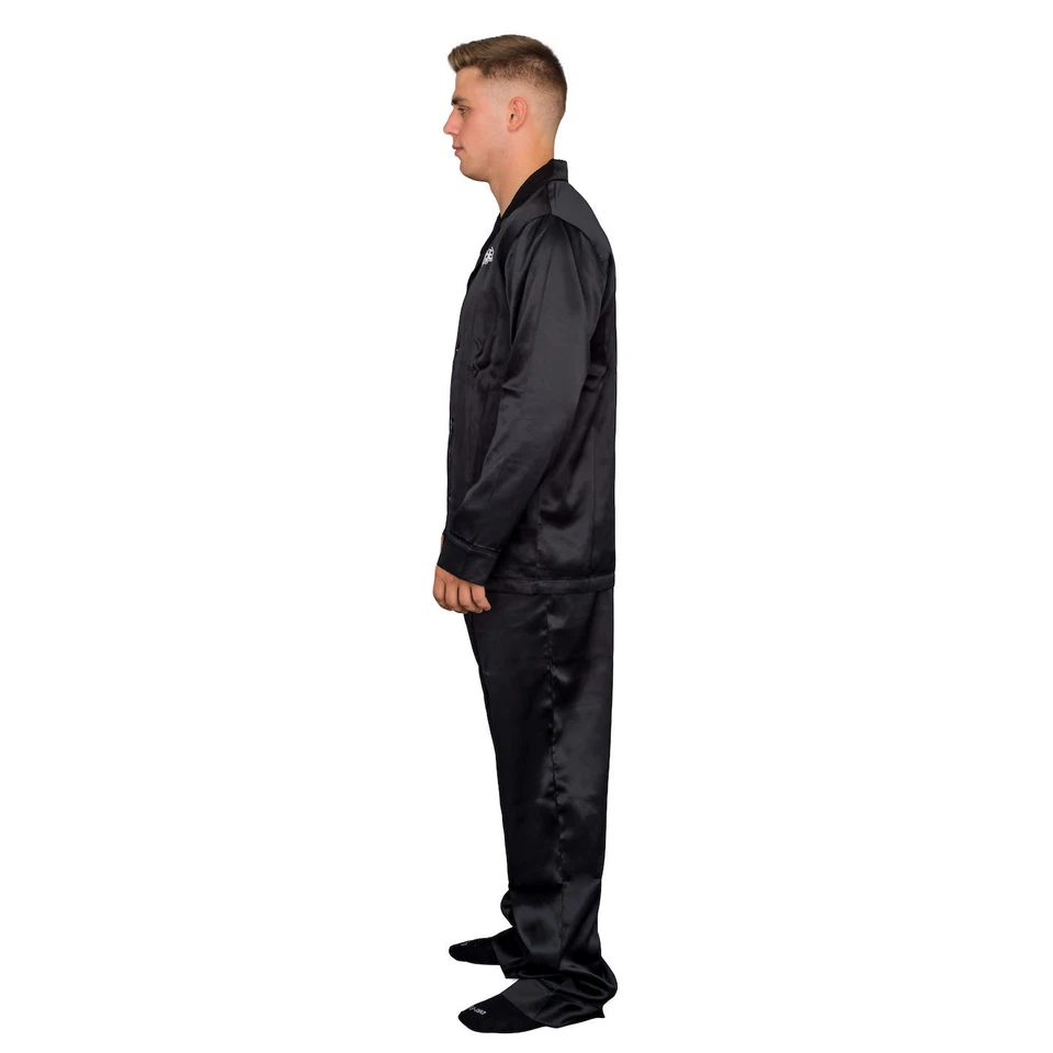 Grease Musical T-Birds Chaqueta de Cuero Pijama Adulto Manga Larga Juegos con disfraces Conjunto de Camisa Foto 2 de 4