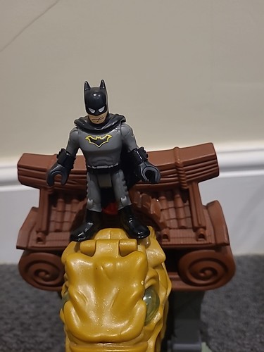 Figura Imaginext Fisher Price DC Super Friends Ra's al Ghul y Batman + Ooze Pit - Imagen 3 de 3