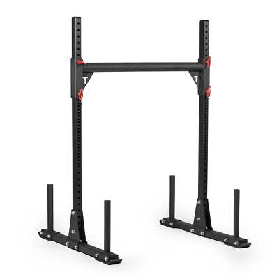 Power Strike 2 Cage De Puissance (Power Rack) Titan Fitness Série T-3 - Noir - 24 De Profondeur - Capacité 4400 Lbs Power Rack Home Gym