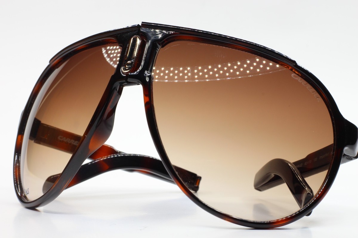 Carrera Champion Fold KHWJD Havana Brown Acetate Designer Italy