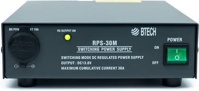 RPS-30M 30 Amp Regulated Universal Compact Bench Power Supply, Ac-To-Dc Power Co
