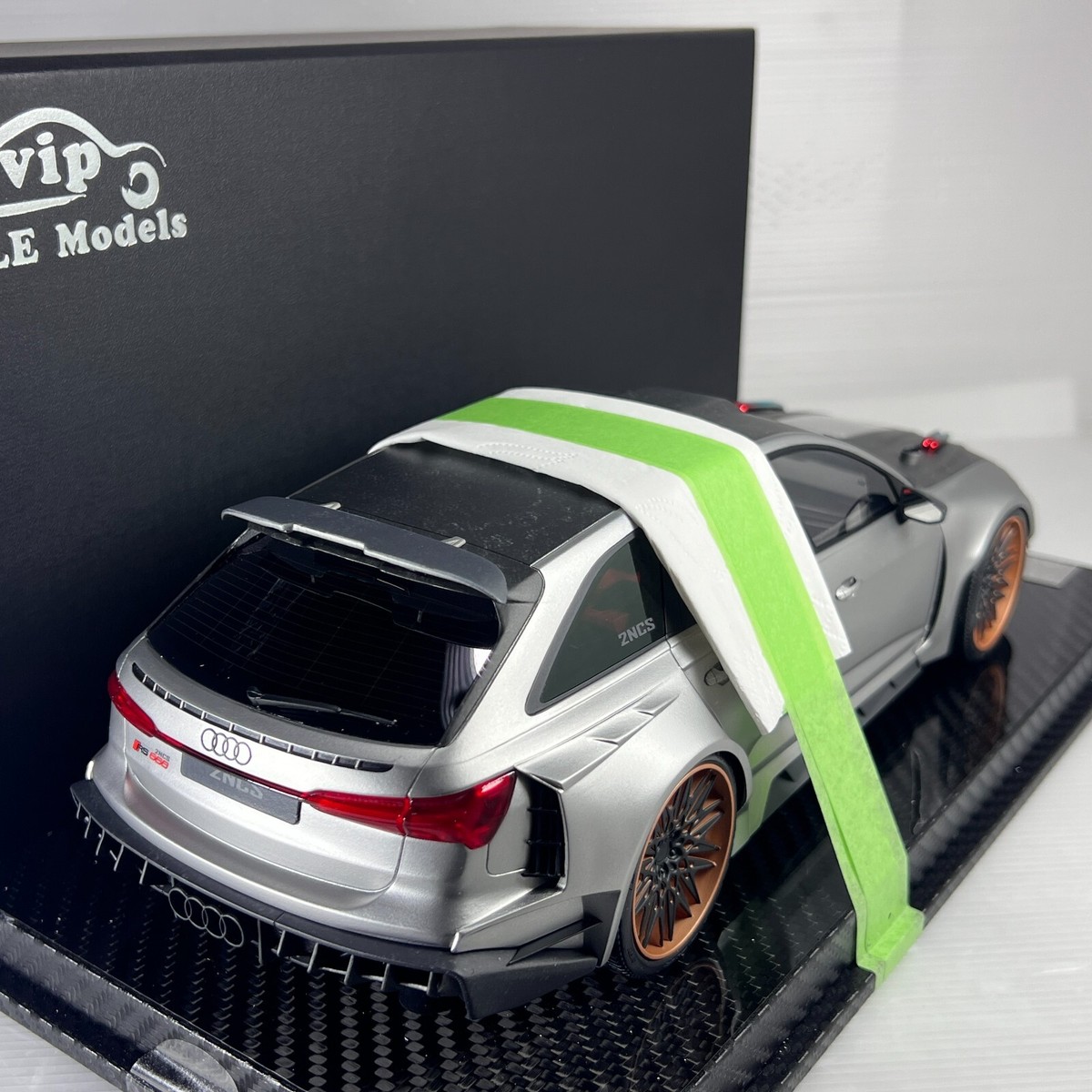1/18 VIP Model Audi RS666 Silver Gray Decal Ltd 99 pcs VIP18046-1