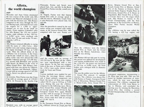 Alfa Romeo Alfetta Saloon 1.8 UK Sales brochure 1972 - Picture 3 of 3