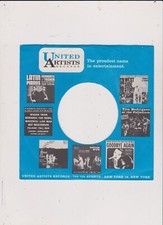UNITED ARTISTS 45 RPM COMPANY SLEEVE