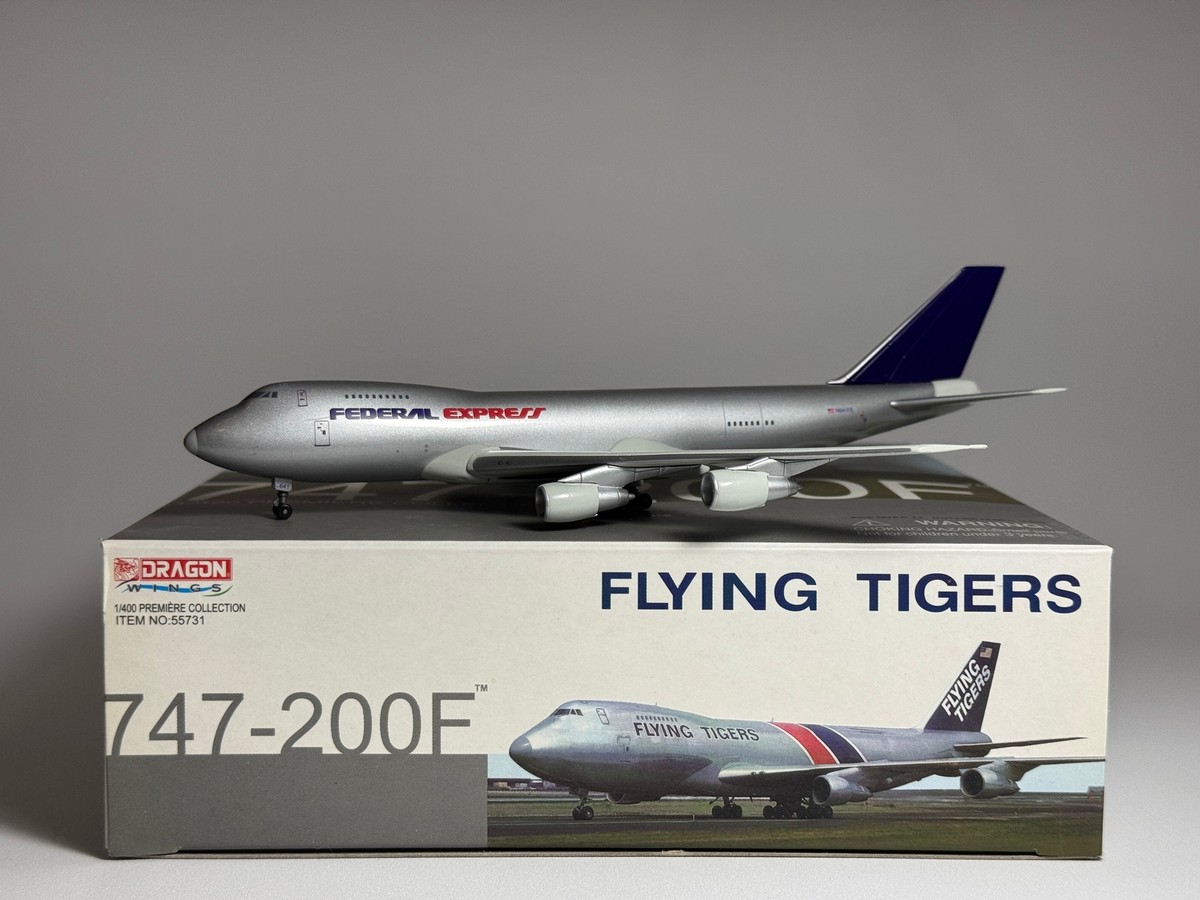 1/400 アエロクラシックス ボーイング747 フライングタイガー