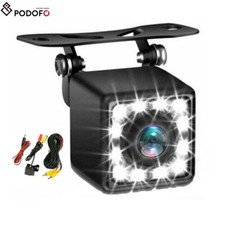 12 LED Auto Rückfahrkamera 170 Weitwinkel HD Nachtsicht Rückfahrkamera 12V COMS