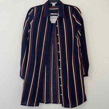NWT Glamorous Striped shirt Dress small