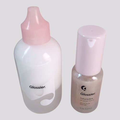 GLOSSIER Futuredew Oil Serum Hybrid and GLOSSIER Milky Oil Makeup Remover - NWOB - Picture 12 of 15