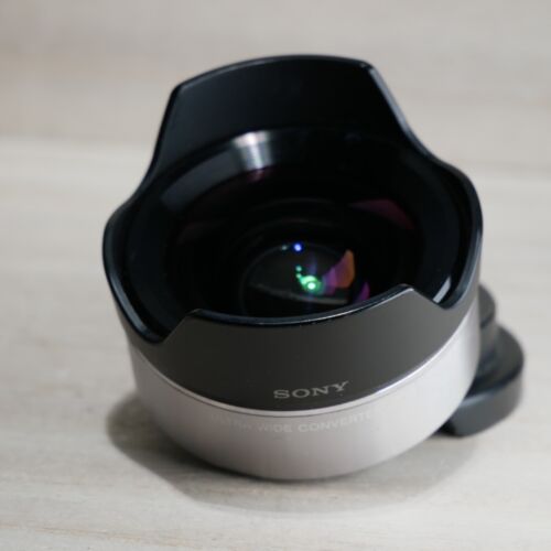 Sony VCL-ECU1 Ultra Wide Converter 0.75x Lens for 16MM E Mount Lens *GOOD* - Picture 2 of 8