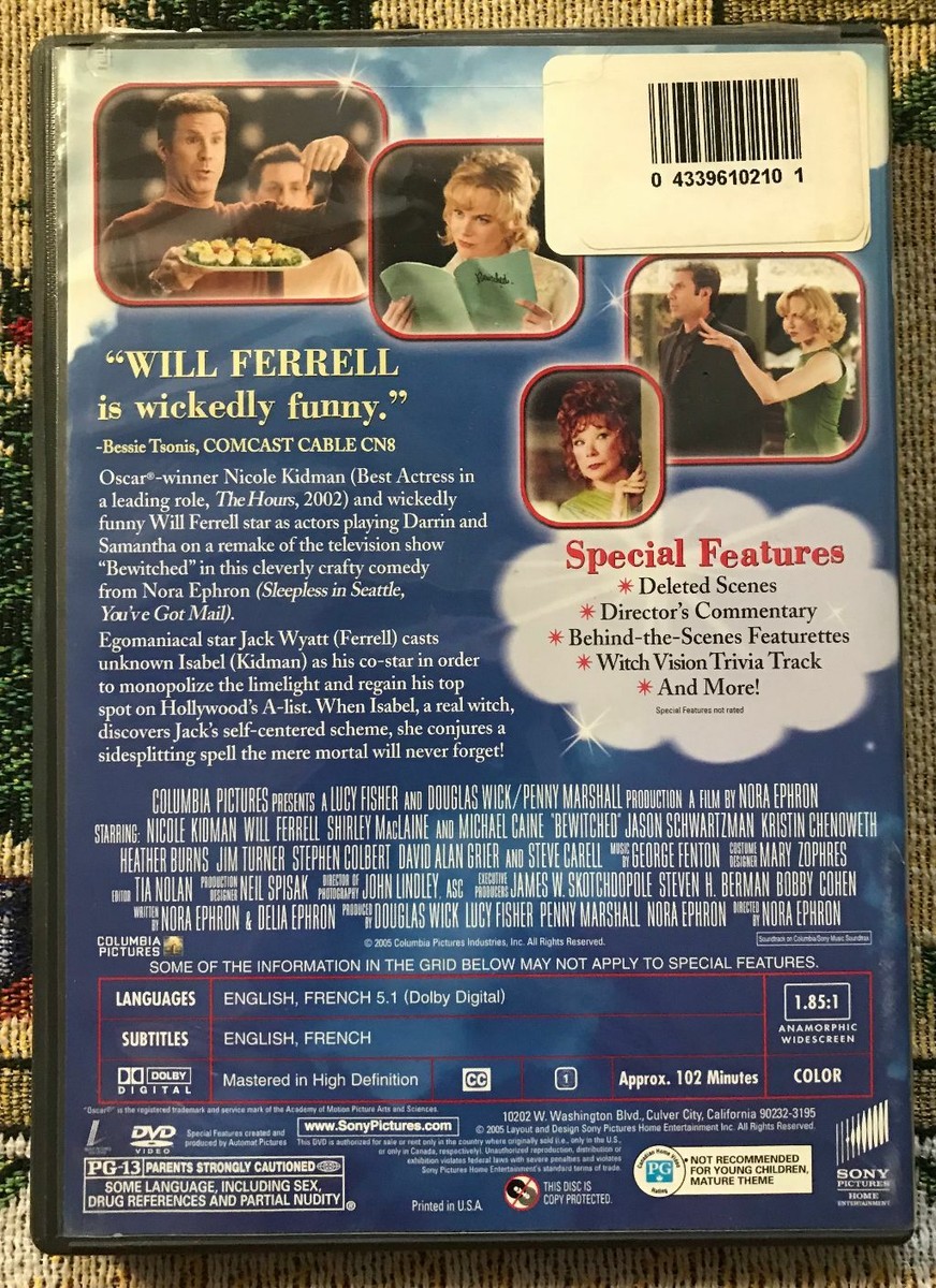 BEWITCHED (NICOLE KIDMAN - WILL FERRELL) SPECIAL EDITION DVD
