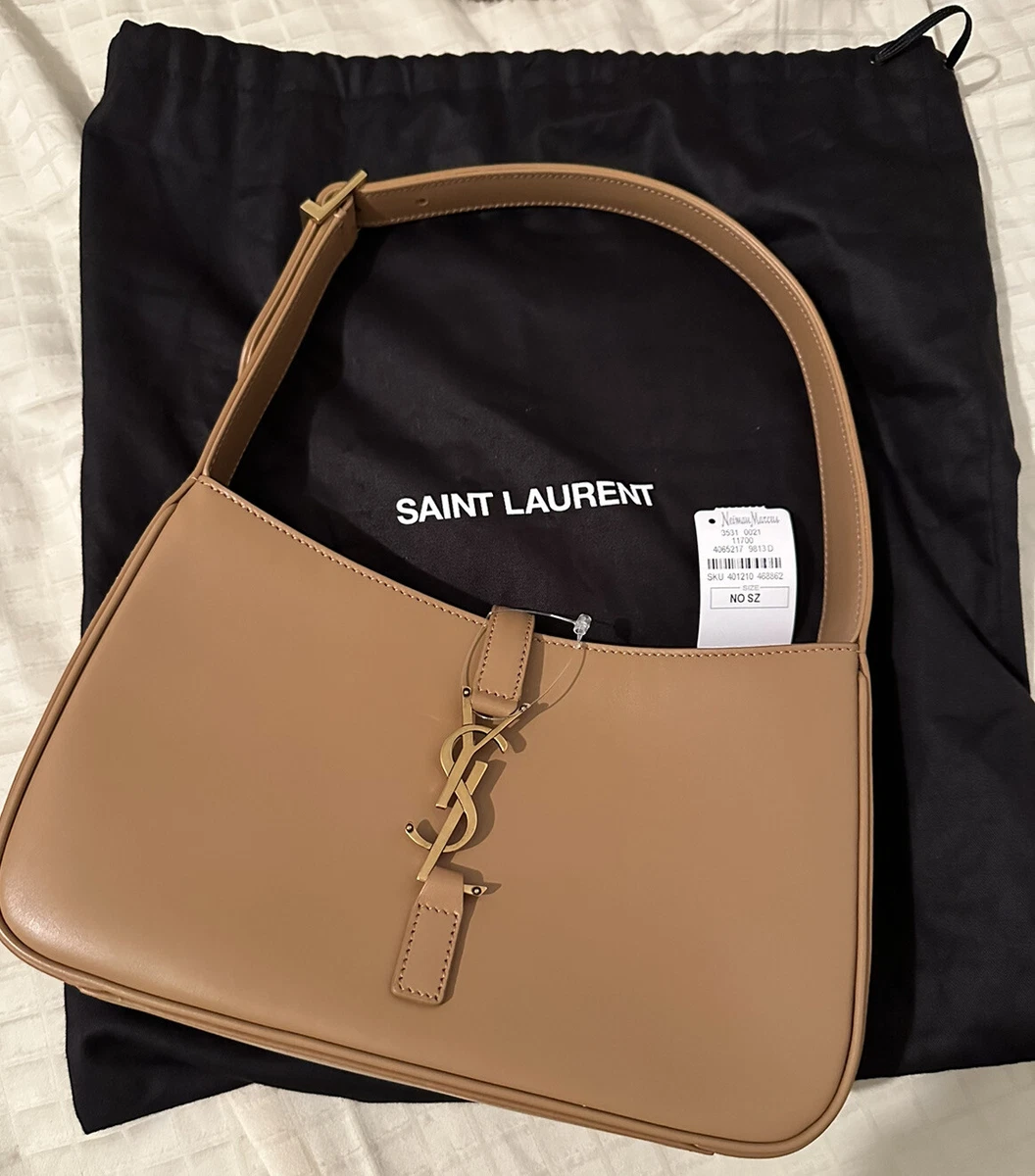 Saint Laurent Brown 'Le Monogramme Cœur' Bag Saint Laurent