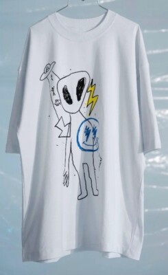 J Balvin Alien Thunder Que Bueno Volver A Verte Tee Size XL DSWT FAST SHIPPING