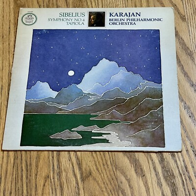 KARAJAN / SIBELIUS symphony no 4  - tapiola   / EMI 