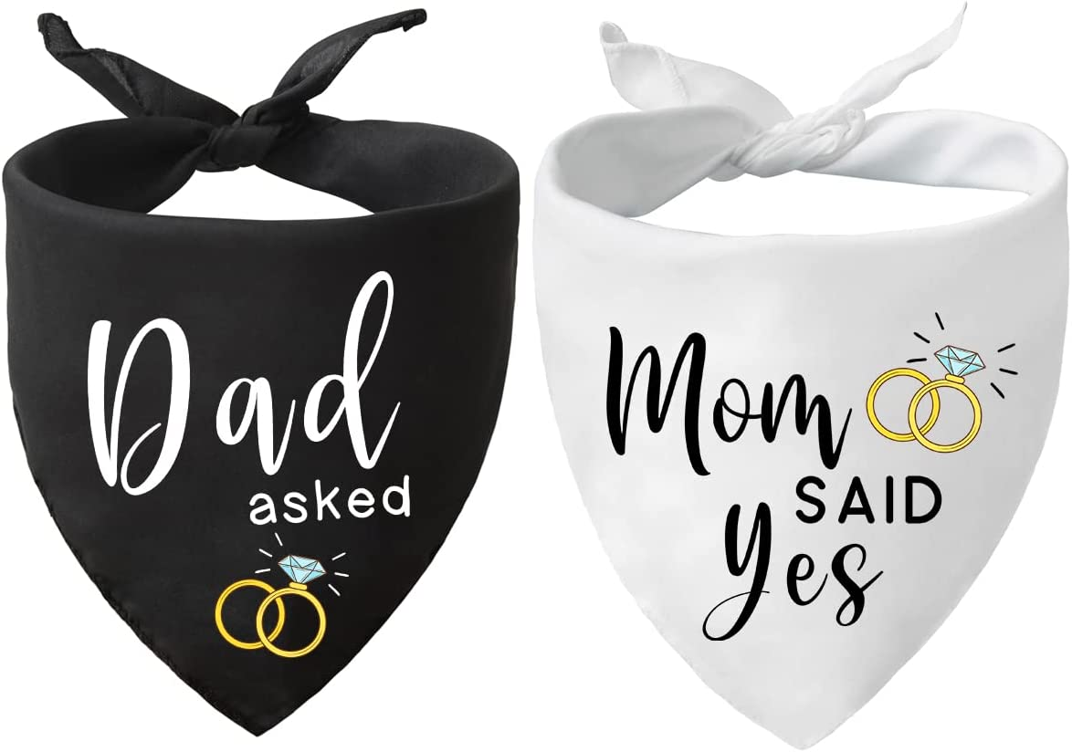 mom said yes dog bandana