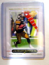 2005 Topps Football 50th Anniversary Antwaan Randle El Pittsburgh Steelers #85~