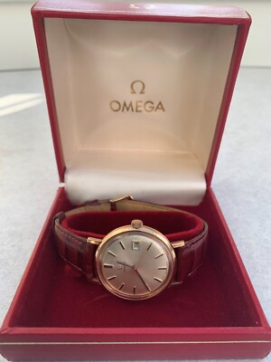Omega Seamaster 1965 Manual Wind Omega Solid Gold Manual Wind