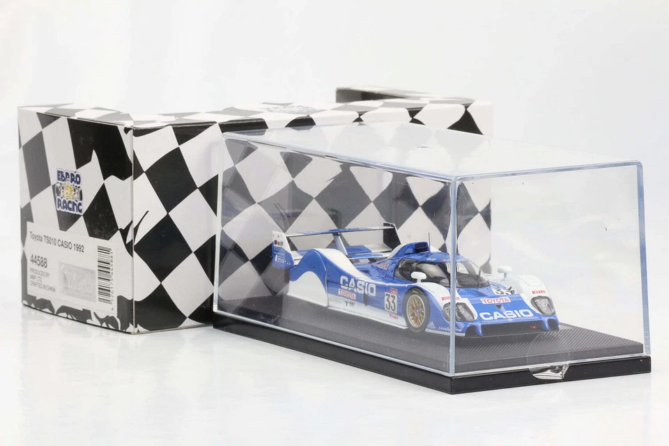 1:43 Ebbro Toyota TS010 Casio 1992 Bianco-Blu M.Sekiya, P.H.Raphanel, K. - Immagine 3 di 4