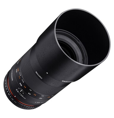 Samyang 100mm F2.8 ED UMC Full Frame Telephoto Macro Lens for Sony E - 100M-E