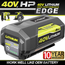 40V 8.0Ah Battery for Ryobi 40 Volt Lithium OP4050 OP40602 OP40261 OP4060 OP4030
