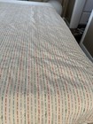 Vtg Cottagecore Handmade Quilt  Blanket Throw Cabin Pastel Stripe Shabby Chic — photo 6