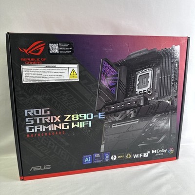 ASUS ROG STRIX Z890-E GAMING WIFI LGA 1851 Intel ATX DDR5 Wi-Fi 7 Motherboard