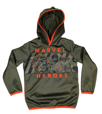 Marvel Heroes Jumping Beans Green Youth Graphic Hoodie 6
