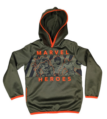 Marvel Heroes | Jumping Beans | Green | Youth | Graphic Hoodie | 6