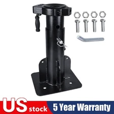 15"-21" Adjustable Fifth 5th Wheel Fits Camper RV Adapter Hitch to Gooseneck