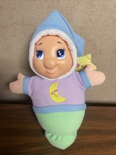 Playskool Vintage Glo Worm Lullaby Musical Nightlight Face Tested  Works 2003