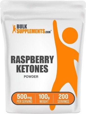 Raspberry Ketones Powder 3.5Oz Herbal Supplement For Overall Health And Wellness