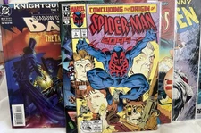 Variety Of Comic Books Lot DC & Marvel Some In Sleeves Great Condition