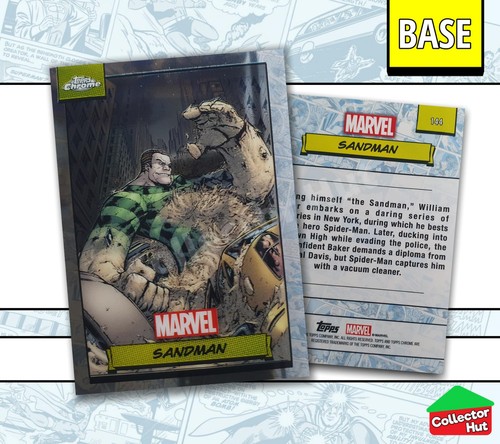 Marvel Topps Chrome 2024 Base Karten Sammlung 1-150 SIE WÄHLEN - Bild 147 von 153