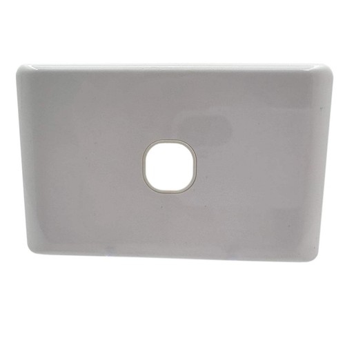 HPM Wall Switch Cover and Grid Plate 1-Gang Cover Only White - Picture 6 of 6