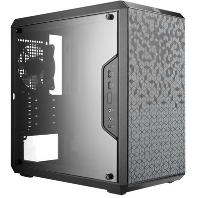 Modular mATX Computer Case, Perforated Airflow Design